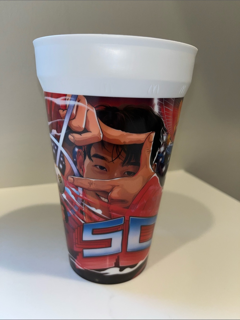 FIFA WORLD Cup HEUNG-MIN SON COLLECTIBLE plastic McDonald’s Sports Player Cup